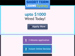 Short Term Loans Sydney Short-term loan
