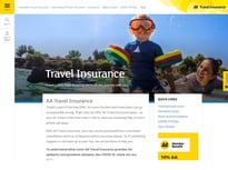 AA Insurance Travel insurance