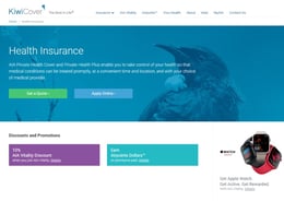 KiwiCover Health insurance