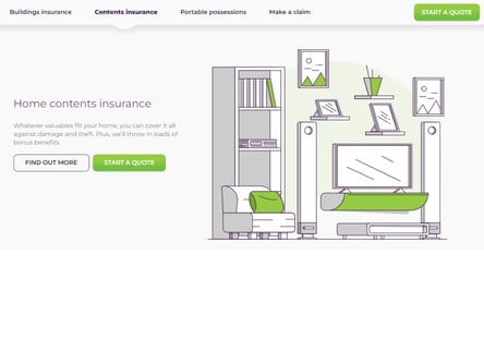 OUTsurance homepage