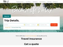 TINZ Travel insurance