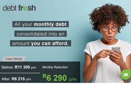 Debt Fresh homepage