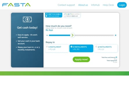 Fasta Loans | Up to R8000 | Quick Approval Same-day Payout | LoansPlus