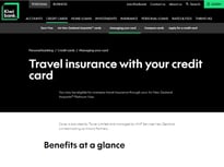 Kiwibank Travel insurance