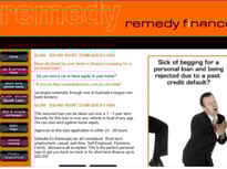 Remedy Finance Bad credit loan