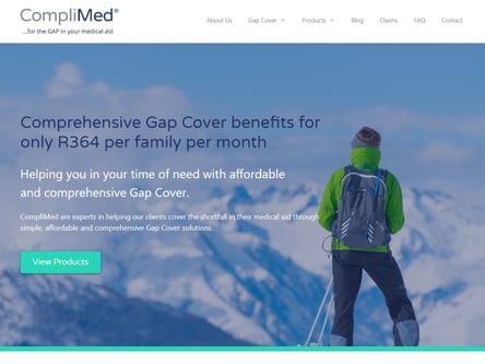 CompliMed Health Insurance homepage