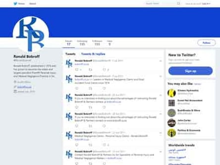 Ronald Bobroff & Partners homepage