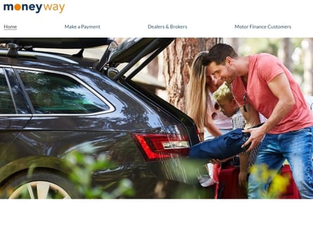 Moneyway homepage