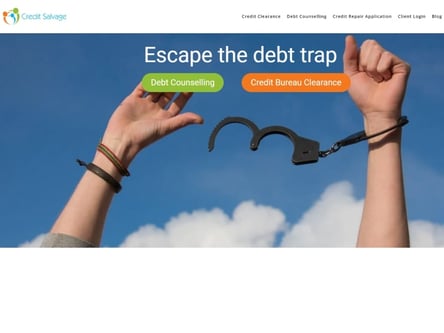 Credit Salvage Corporation SA homepage