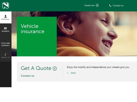 Nedbank homepage