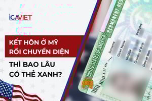 Kết hôn ở Mỹ bao lâu có thẻ xanh?