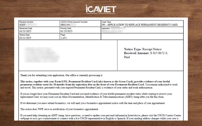 Gia hạn thẻ xanh 10 năm