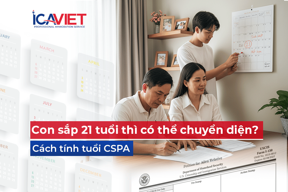 Con sắp 21 tuổi thì có thể chuyển diện không? Cách tính CSPA