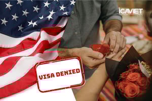 Từng bị từ chối visa hôn phu/hôn thê có mở hồ sơ bảo lãnh mới được không?