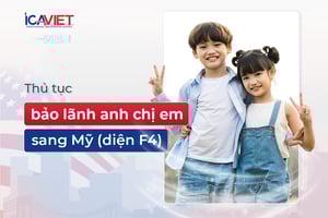 Thủ tục bảo lãnh anh chị em sang Mỹ (diện F4)