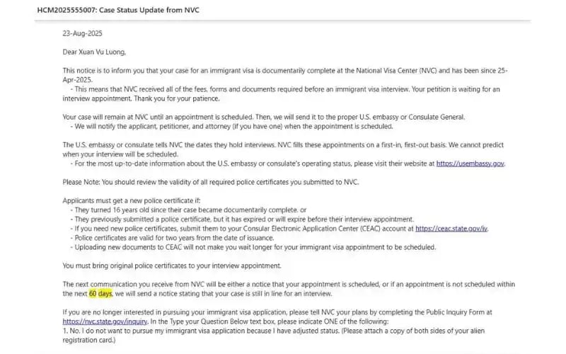 Hồ sơ bảo lãnh định cư