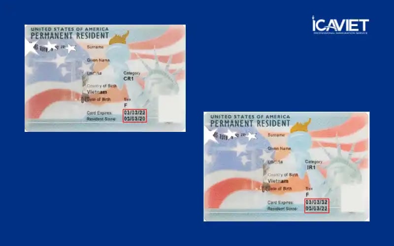 Tại sao kết hôn trên 2 năm nhưng vẫn nhận thẻ xanh 2 năm?
