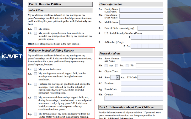 Nộp đơn cá nhân và nộp đơn miễn ký chung 