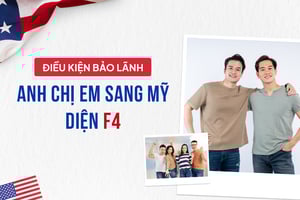 Điều kiện bảo lãnh anh chị em sang Mỹ diện F4