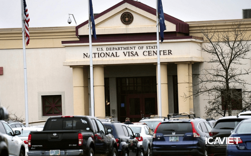 Nộp hồ sơ xin visa định cư tại NVC