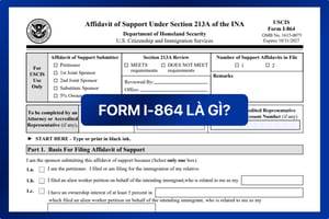 Form I-864 là gì?