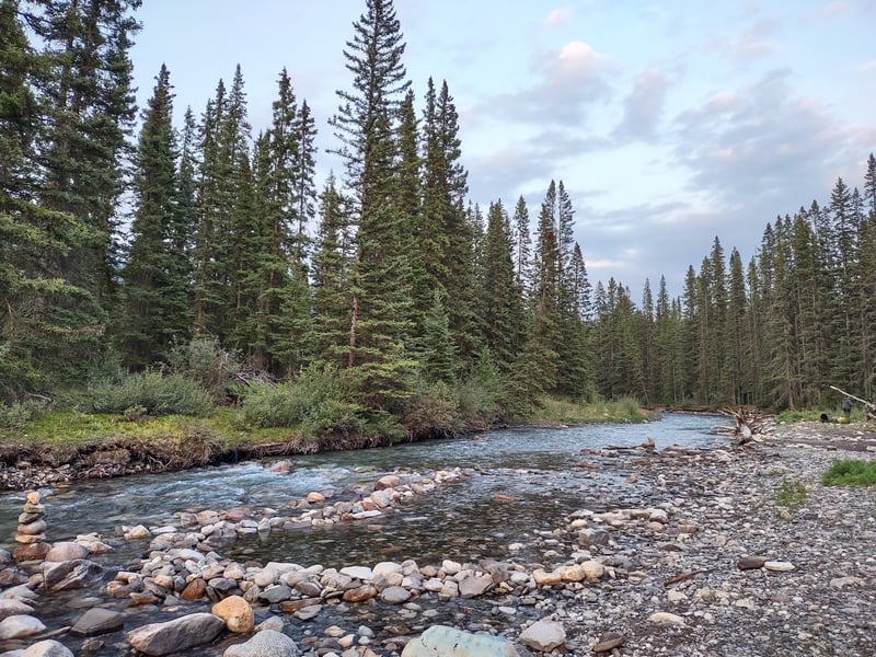 Johnston Canyon Campground