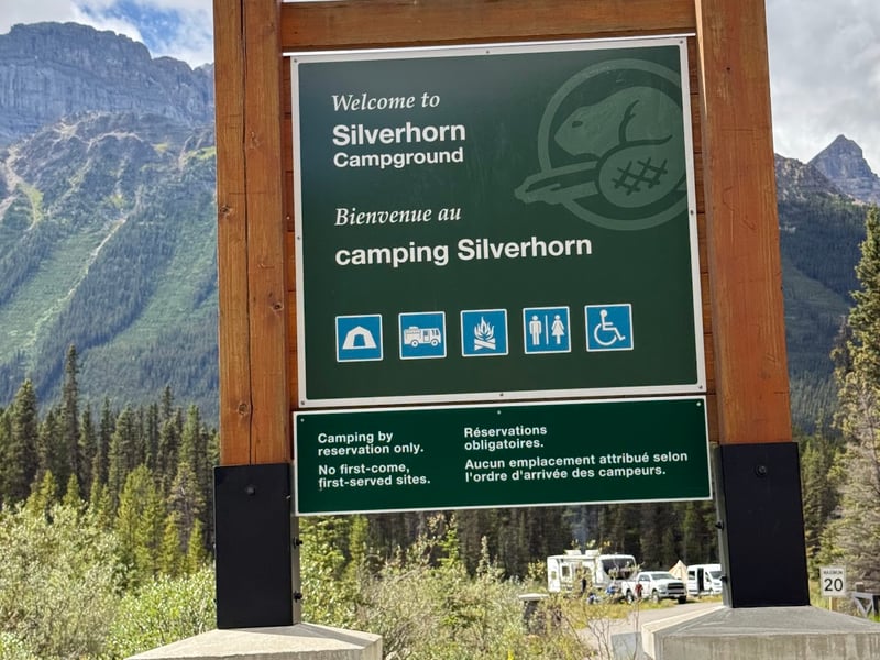 Waterfowl Lakes Campground