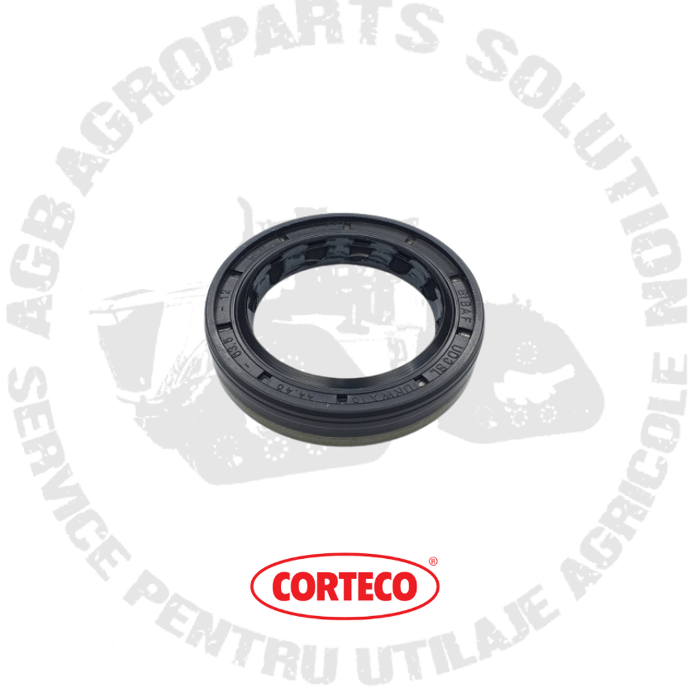 Simering ambreiaj cuplare punte fata MFWD John Deere Corteco AL79750 AL229501 RE33083 01030451B