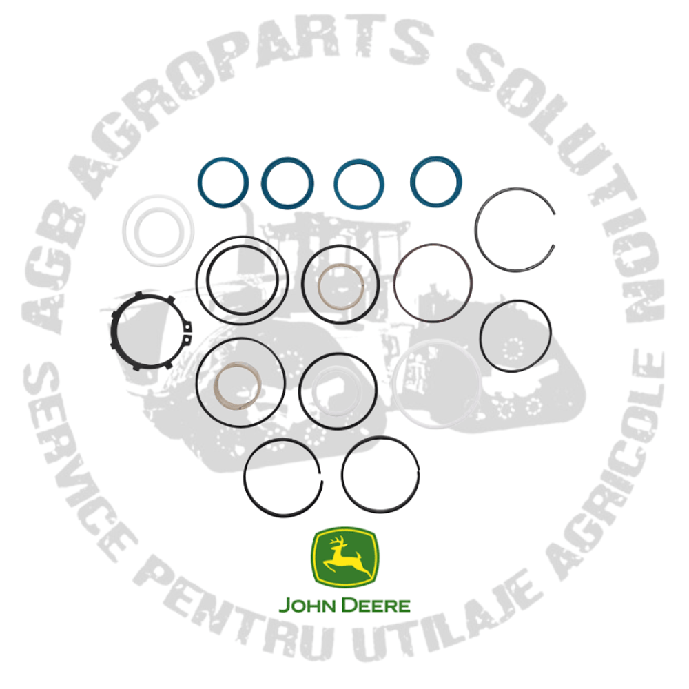 Kit garnituri cilindru directie punte fata ZF 2025 2035 2045 John Deere AL166294 AL114016