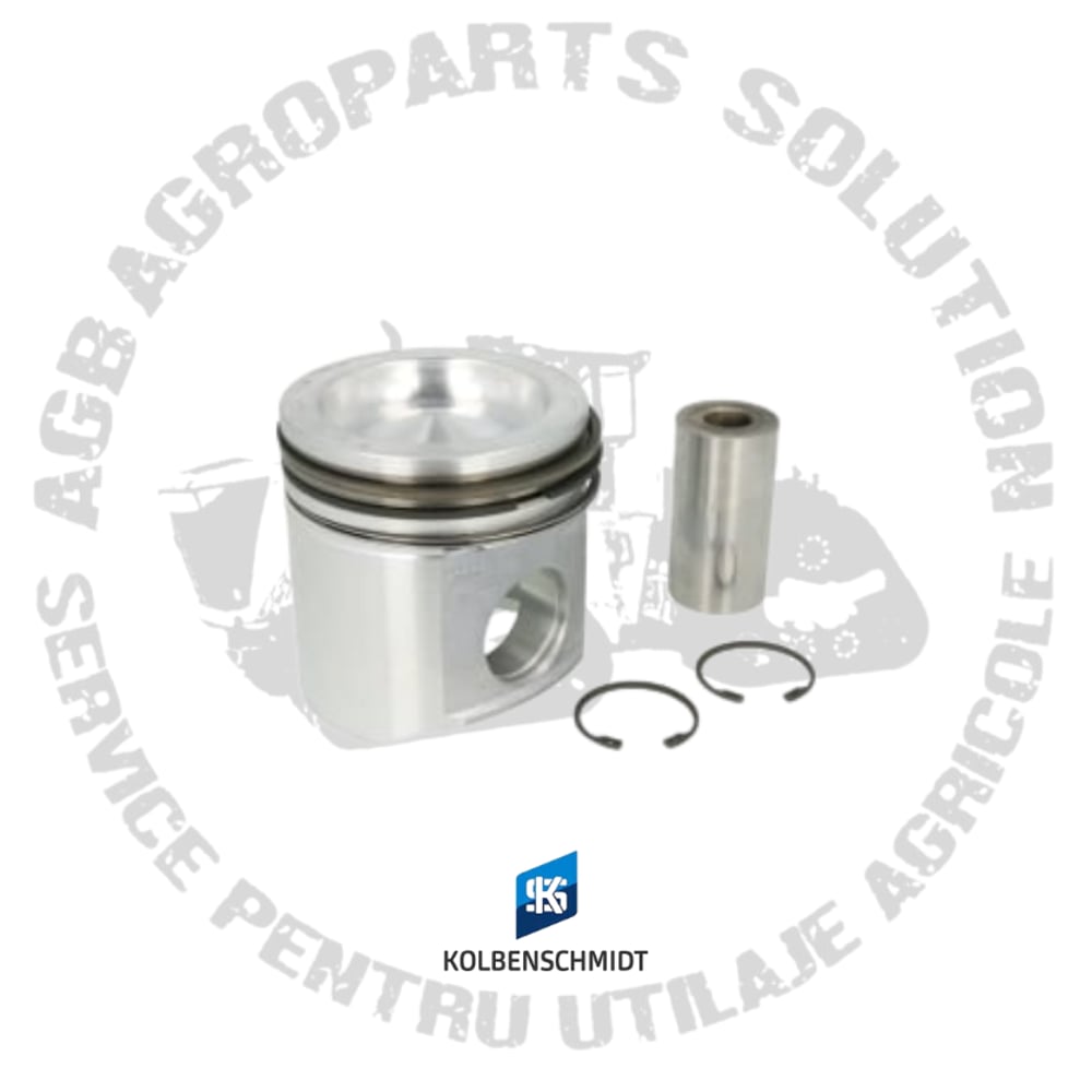 Piston cu segmenti John Deere KOLBENSCHMIDT AR65507 R116397 R515037 RE500024 RE521616 RE524450 41522600