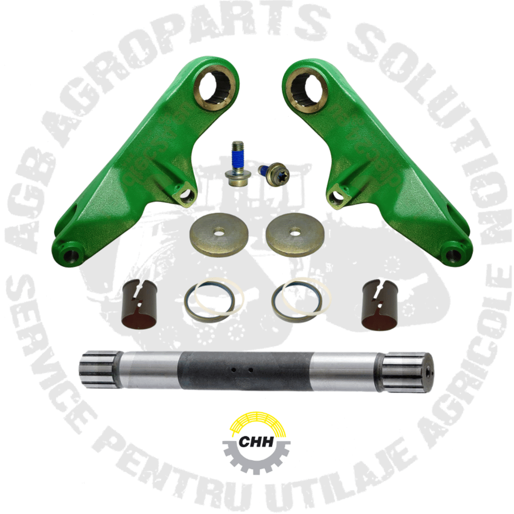 KIT brate ax bucse simeringuri ridicare tiranti John Deere L166976 L166977 L168344 L79234 L79232 L79230 L77320 L218602 AL181504