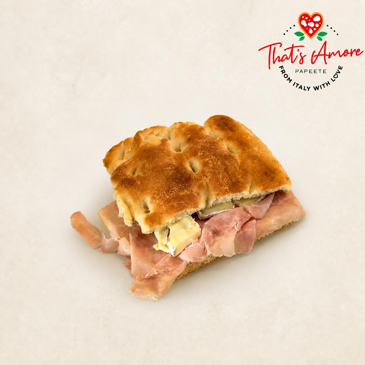 Focaccia Cotto e Brie