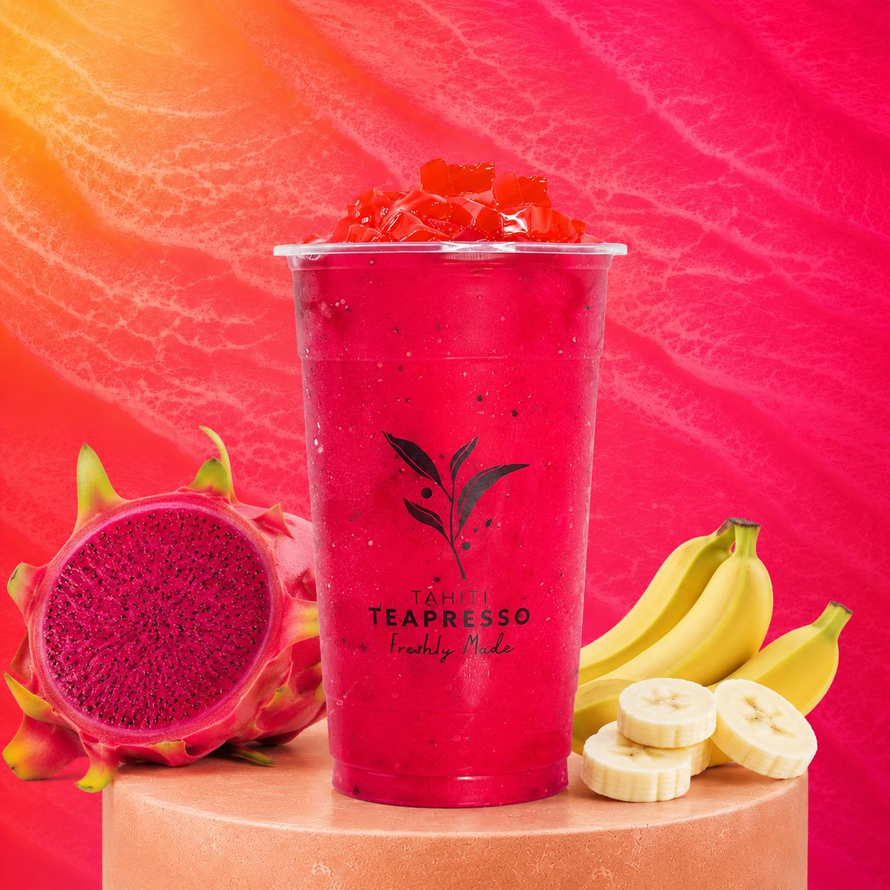 (D03) Dragon Fruit Banana with Jelly