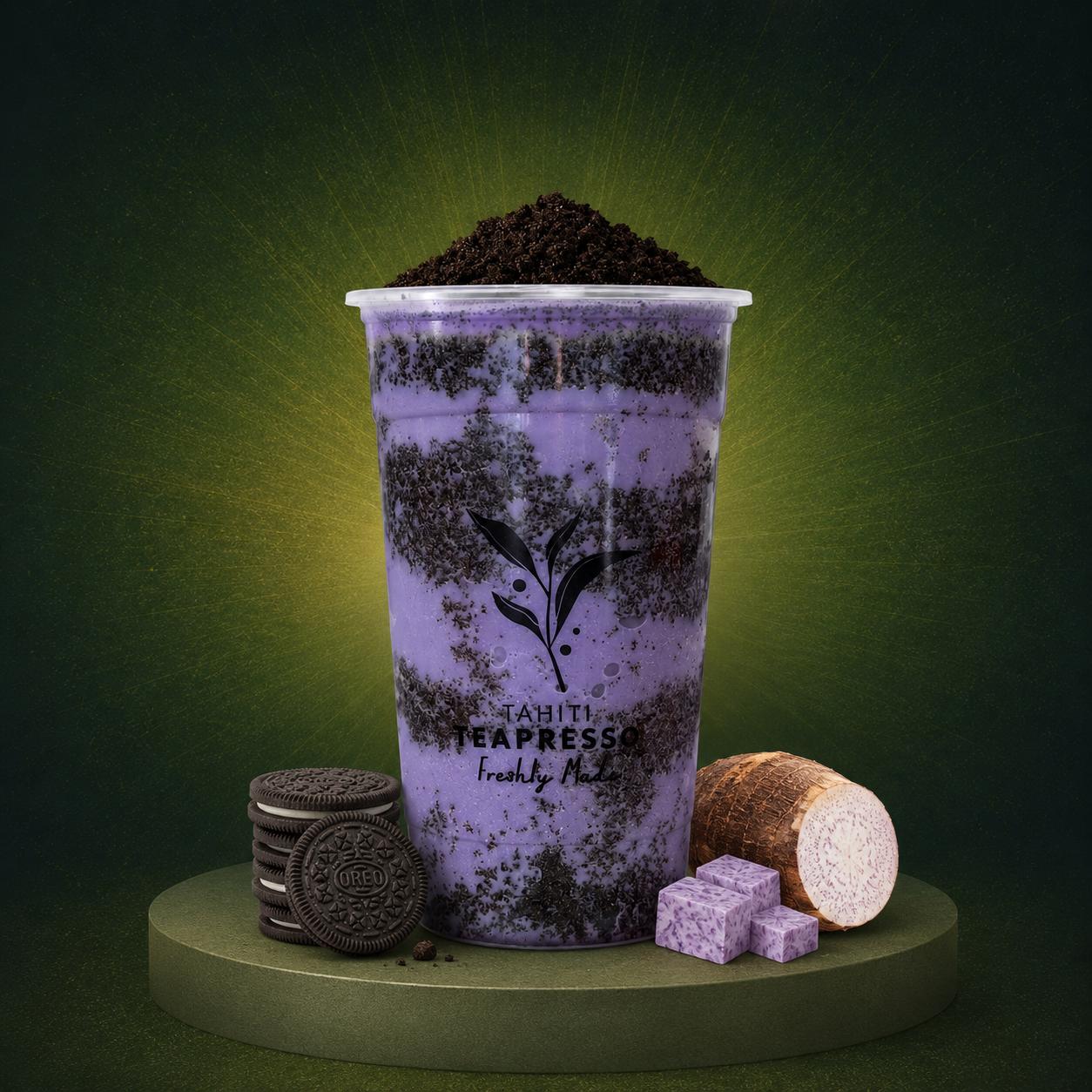 (S04) Taro Oreo Frappé