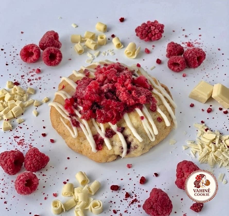 Cookie Chocolat Blanc Framboise