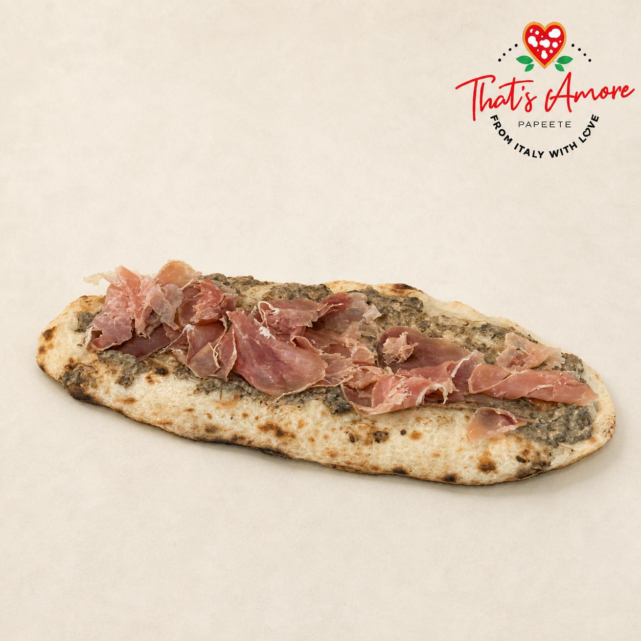Bruschetta truffe et Jambon
