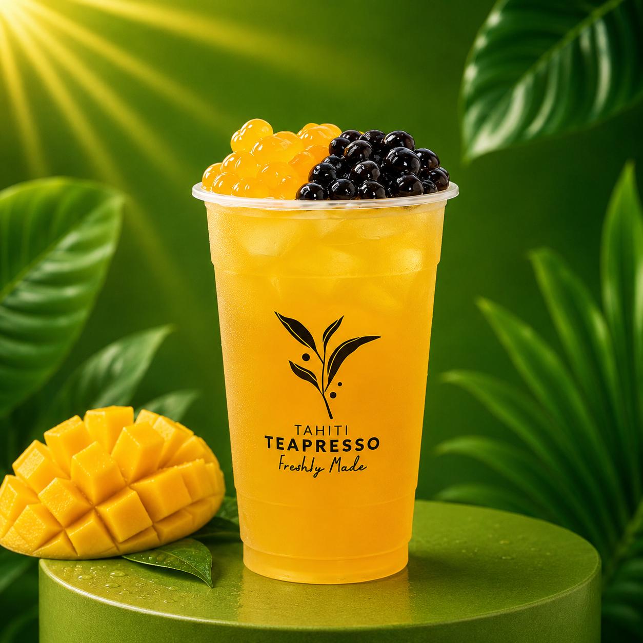 (F06) Golden Mango Green Tea