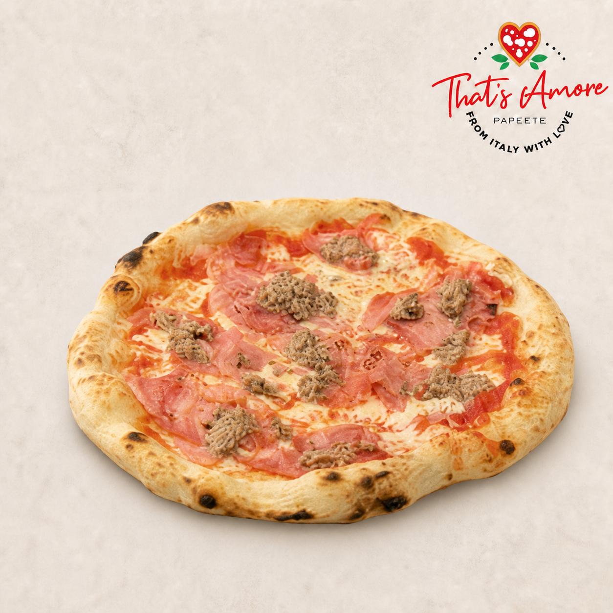Prosciutto e funghi