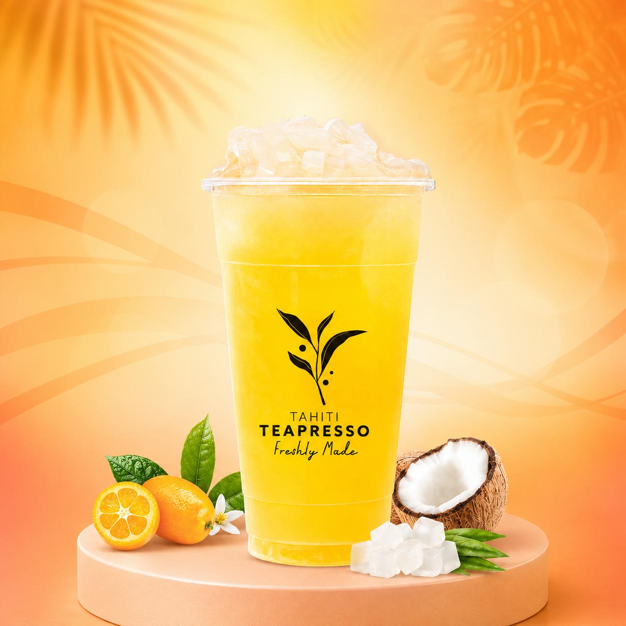 (KQ01) Sunny Kumquat Green Tea