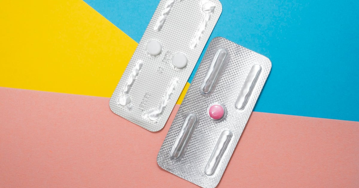 two gray blister packs