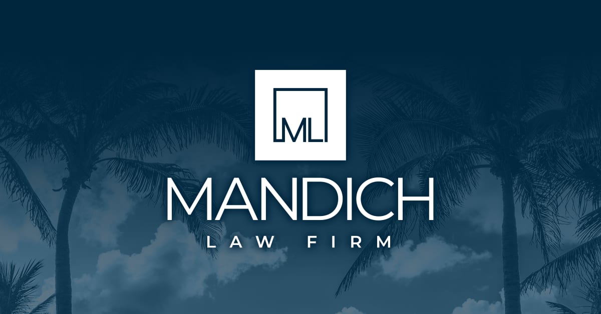 Mandich Law Firm website image