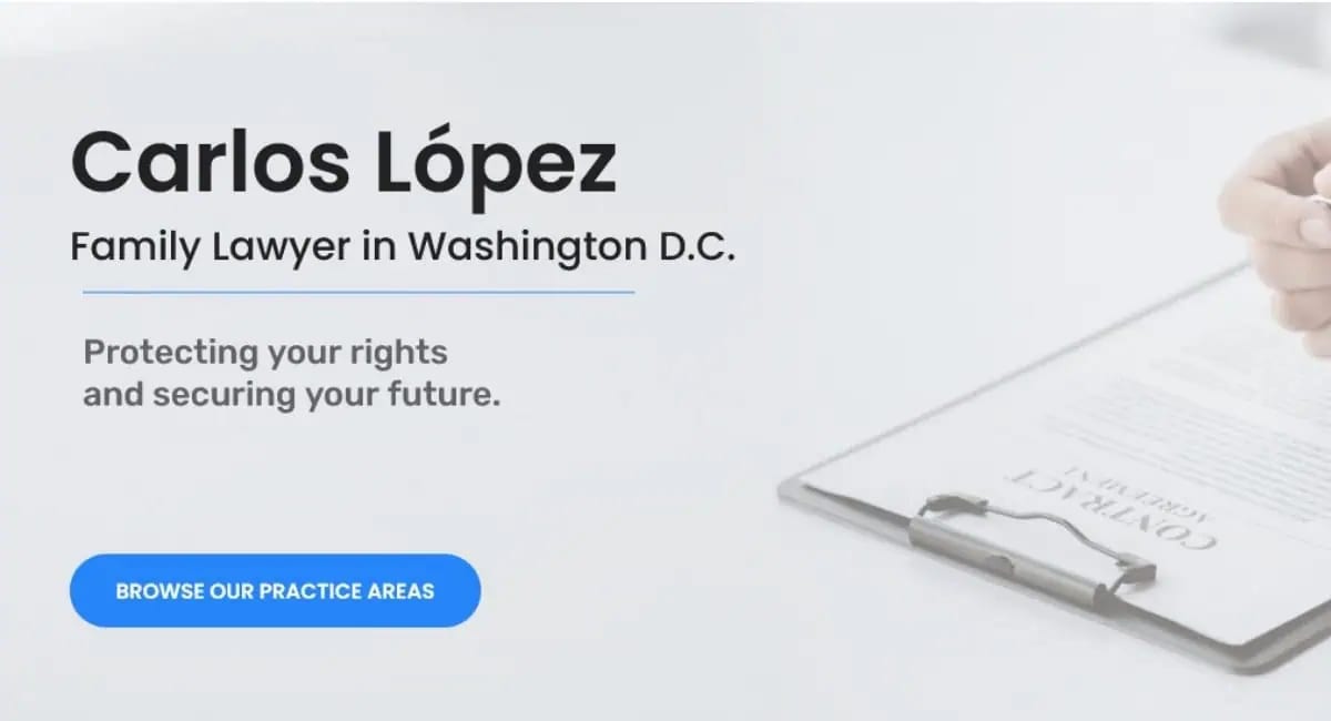 Lopez Law Firm Pllc website image