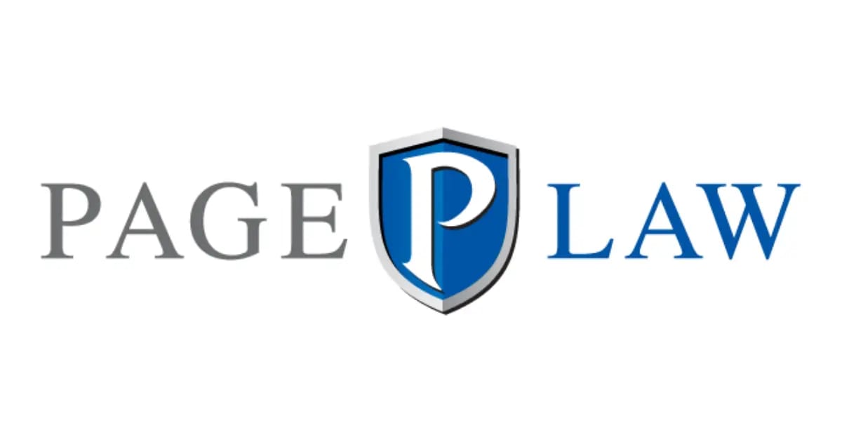 Page Law website image