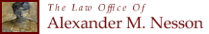 Attorney Alex Nesson logo
