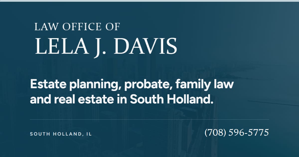 Law Office of Lela J. Davis website image