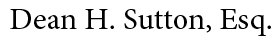 Dean H. Sutton, ESQ. Louisville, KY Family Law Attorney Logo