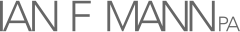 Ian F. Mann, P.A. logo