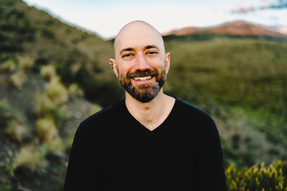 Andrew Cove at Lake Dillon overlook, Breckenridge, Colorado