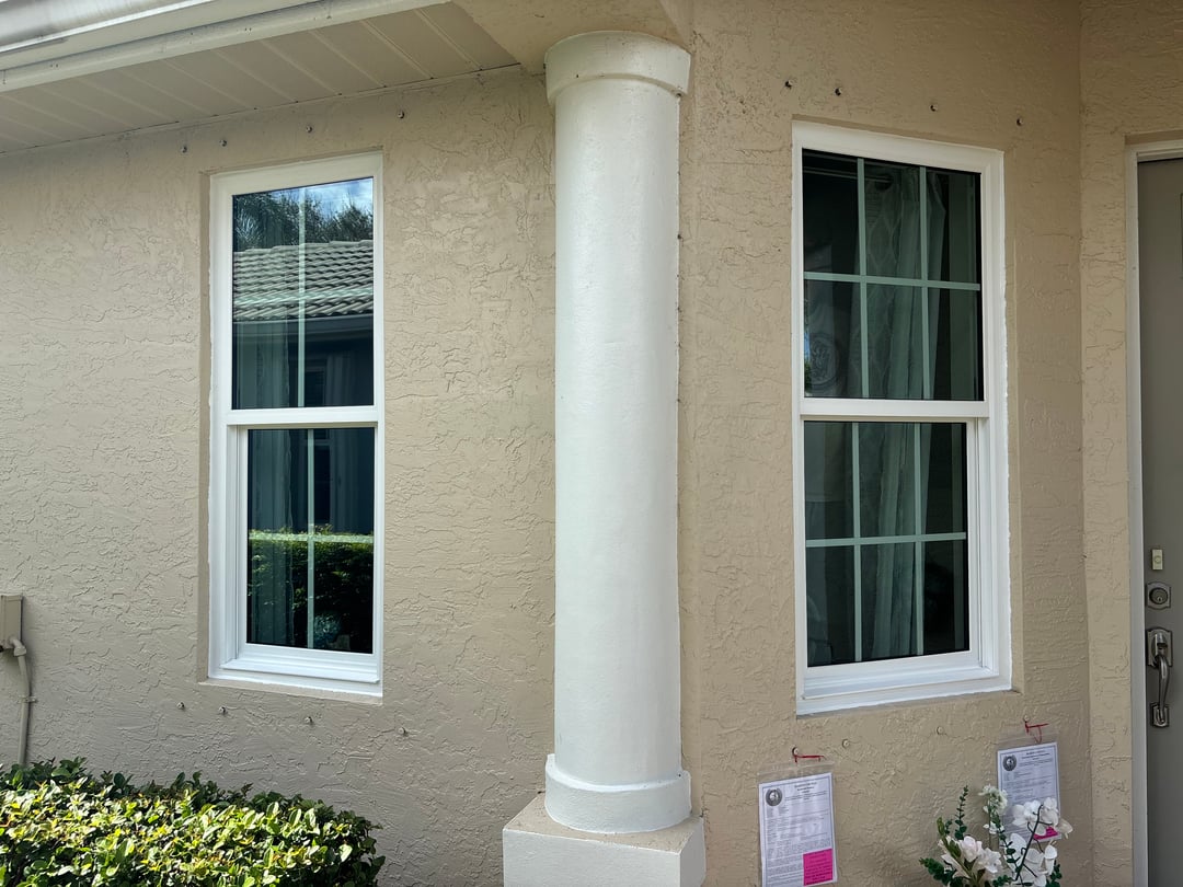 Impact Window Installation - Team at Work