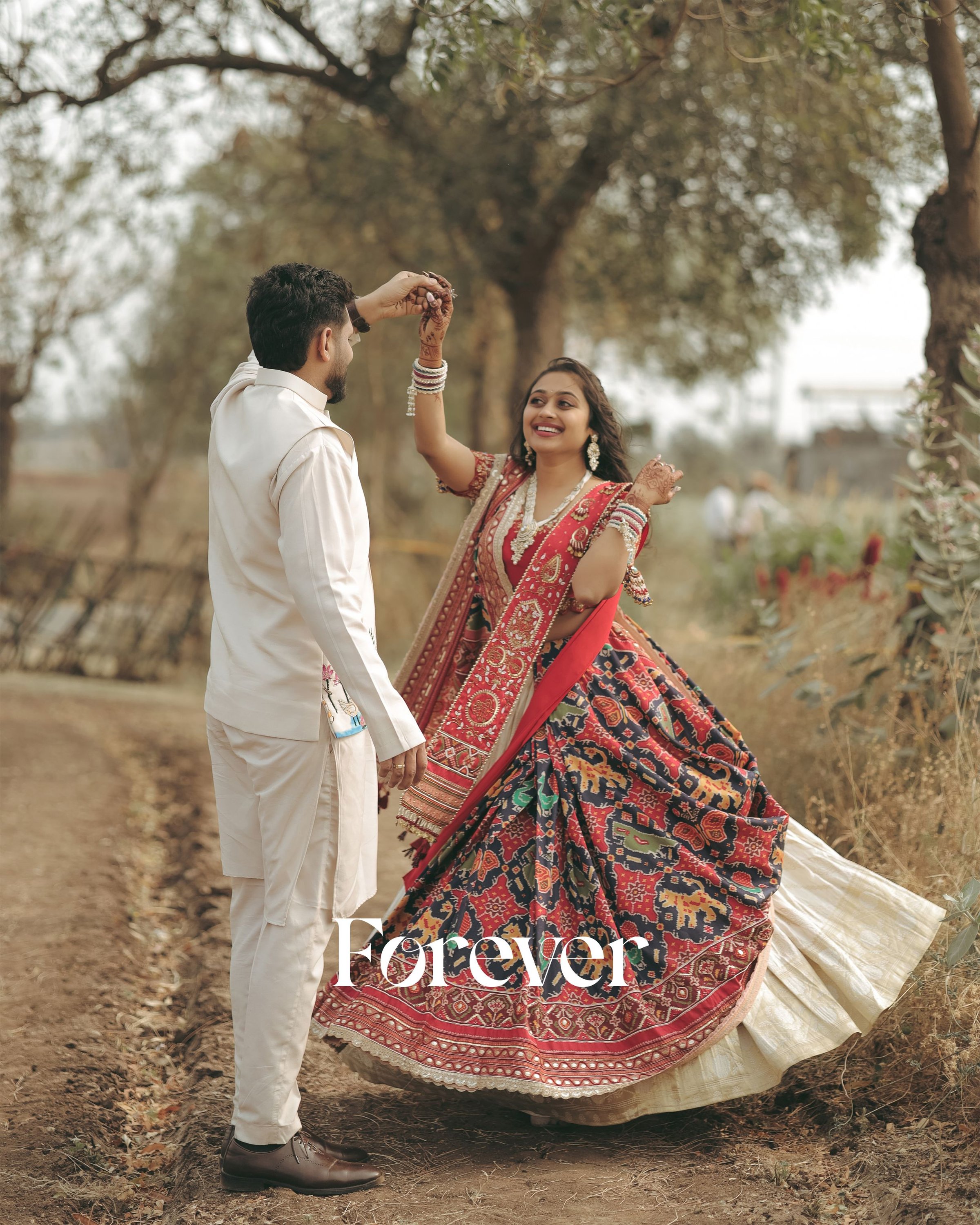 A twirl that ended the portrait session
